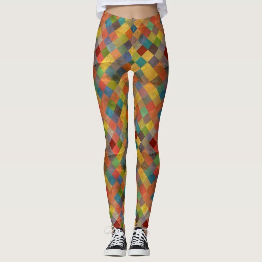  patroon. Geometrisch. Leggings (Voorkant)