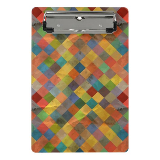  patroon. Geometrisch. Mini Klembord (Voorkant)