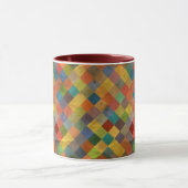  patroon. Geometrisch. Mok (Midden)