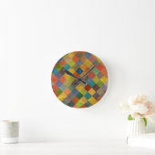 patroon. Geometrisch. Ronde Klok (Huis)