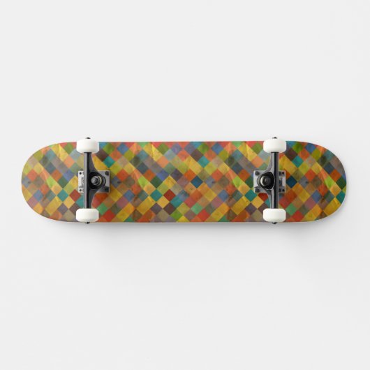 patroon. Geometrisch. Skateboard (Horizontaal)