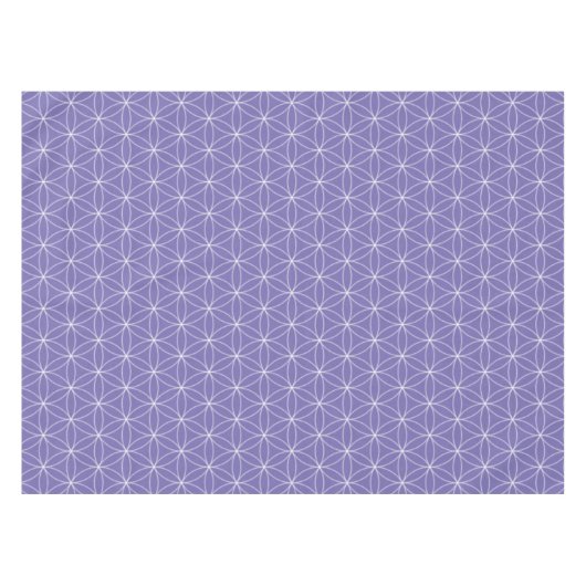 Patroon Geometrisch symbool Bloem van het Leven Tafelkleed (Voorkant (Horizontaal))