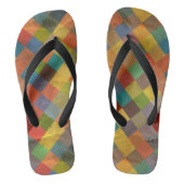 patroon. Geometrisch. Teenslippers (Voetbed)