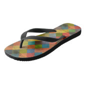  patroon. Geometrisch. Teenslippers (Schuin)