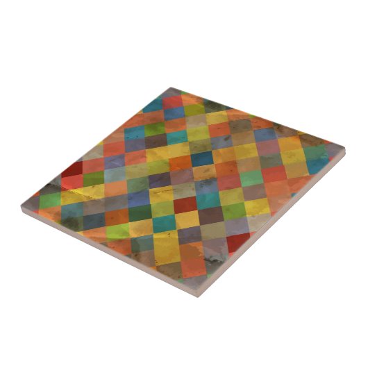 patroon. Geometrisch. Tegeltje (Zijkant)