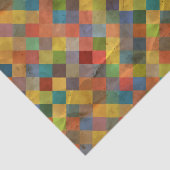  patroon. Geometrisch. Tissuepapier (Detail)