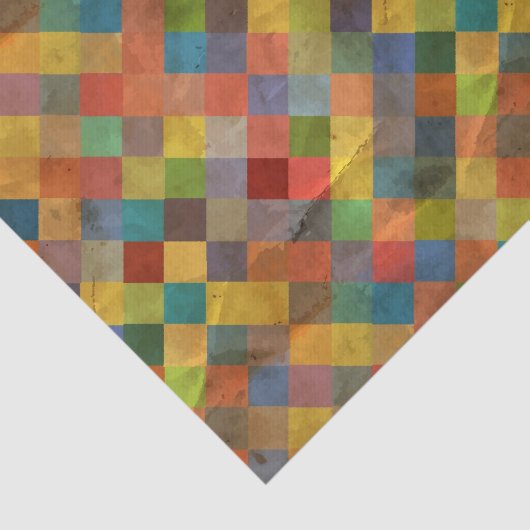  patroon. Geometrisch. Tissuepapier (Detail)