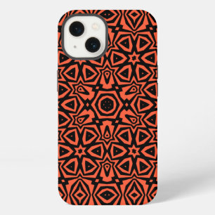 Patroon Geometrisch Vintage Mode Schattig iPhone 13 Hoesje