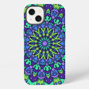 Patroon Geometrisch Vintage Trend Cute iPhone 13 Hoesje