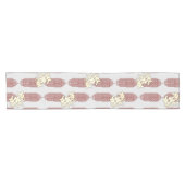 Patroon gouden Arabisch ontwerp Korte Tafelloper (Horizontaal)