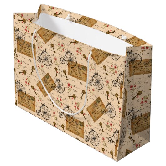 patroon groot cadeauzakje (Achterkant Gekanteld)