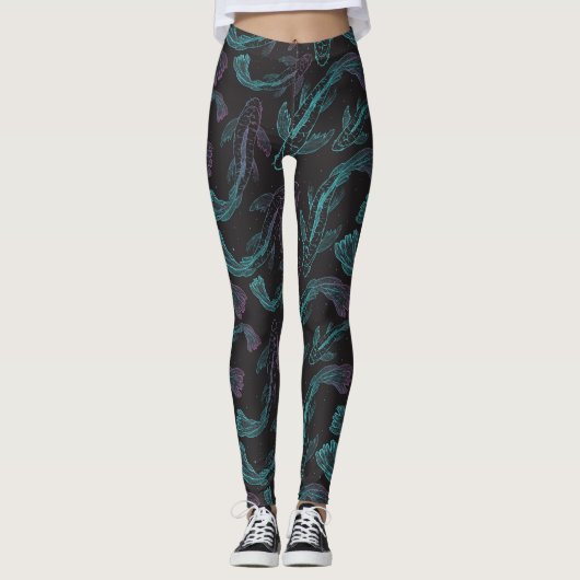 patroon grote bundel leggings (Voorkant)