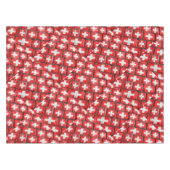 Patroon Grunge van de Vlag van Zwitserland het Tafelkleed (Voorkant (Horizontaal))