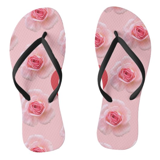 Patroon Happy Valentijn`s Day 2024 Achtergrond Teenslippers (Voetbed)