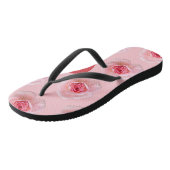 Patroon Happy Valentijn`s Day 2024 Achtergrond Teenslippers (Schuin)