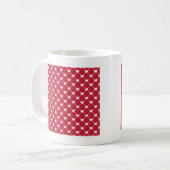 Patroon/hart Koffiemok (Voorkant links)