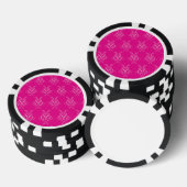 patroon heet roze pokerchips (Opstapeling)