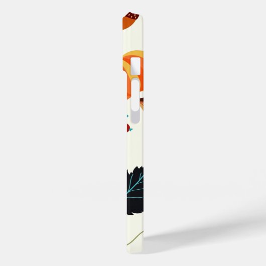 Patroon Herfst iPhone Case (Achterkant / Links)