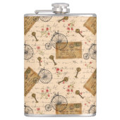  patroon heupfles (Voorkant)