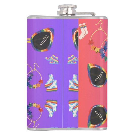 patroon heupfles (Achterkant)