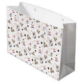 Patroon Hond V1 Groot Cadeauzakje (Achterkant Gekanteld)
