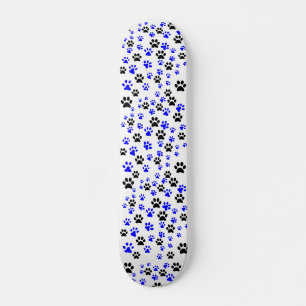 Patroon hondenliefhebbers persoonlijk skateboard