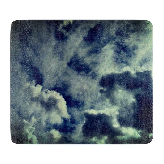 Patroon in de wolken snijplank (Voorkant)