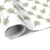 Patroon in een peerboom cadeaupapier (Rol Hoek)