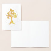 Patroon in een peerboom folie kaarten (Display)