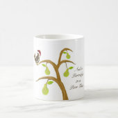 Patroon in een peerboom koffiemok (Center)