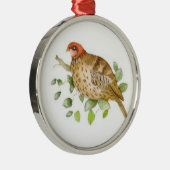 Patroon in een peerboom metalen ornament (Rechts)