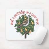 Patroon in een peerboom muismat (Met muis)