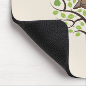 Patroon in een peerboom muismat (Hoek)