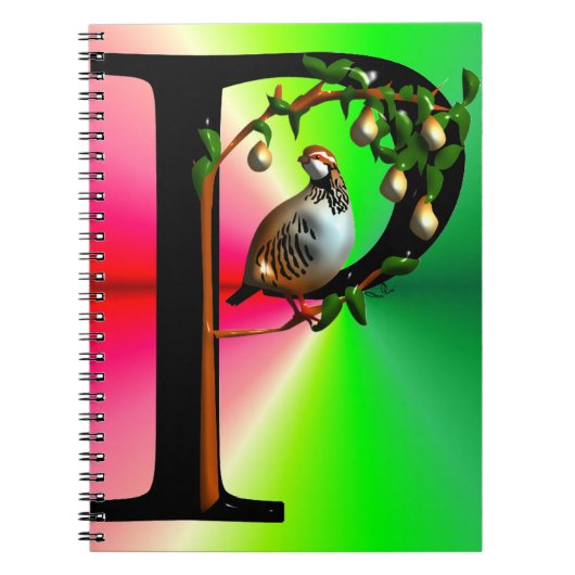 Patroon in een peerboom notitieboek (Voorkant)