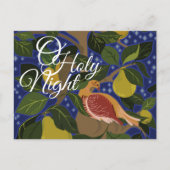 Patroon in een peerboompostkaart briefkaart (Voorkant)