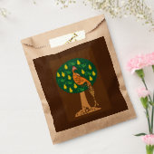 Patroon in een perenboom bedankzakje (Gezegeld)