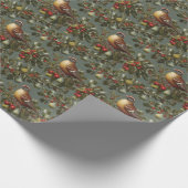 Patroon in een perenboom cadeaupapier (Hoek)