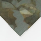 Patroon in een perenboom fleece deken (Hoek)