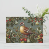 Patroon in een perenboom kaart (Staand voorkant)