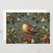 Patroon in een perenboom kaart (Voorkant / Achterkant)