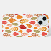 Patroon in gesneden herfst leest Case-Mate iPhone case (Achterkant (horizontaal))