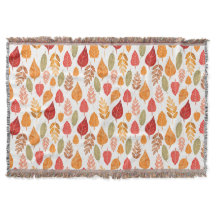 Patroon in gesneden herfst leest