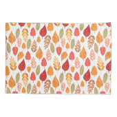 Patroon in gesneden herfst leest kussensloop (Achterkant-Links)