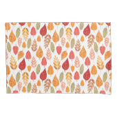 Patroon in gesneden herfst leest kussensloop (Voorkant-Links)