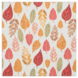 Patroon in gesneden herfst leest stof