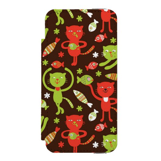 patroon incipio iPhone portemonnee hoesje (Voorkant Agenda)