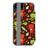 patroon incipio iPhone portemonnee hoesje (Agenda Achterkant)