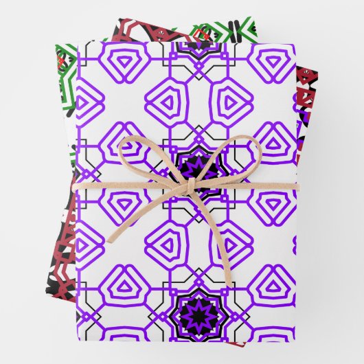 Patroon Inpakpapier Vel (In situ)