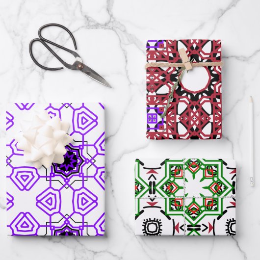 Patroon Inpakpapier Vel (Voorkant)