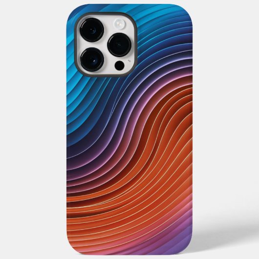 Patroon Iphone 14 Pro Max taai hoesje, esthetiek Case-Mate iPhone Case (Achterkant)
